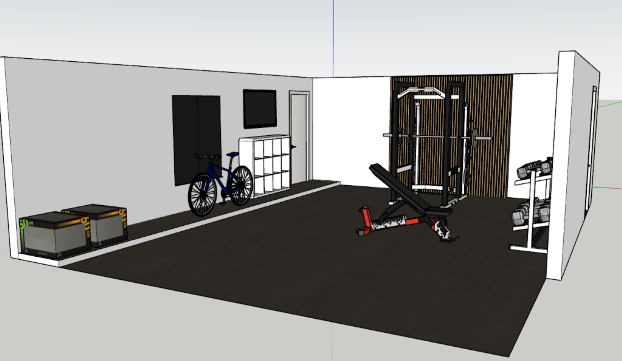 SketchUp rendering angle 2 — Render phase